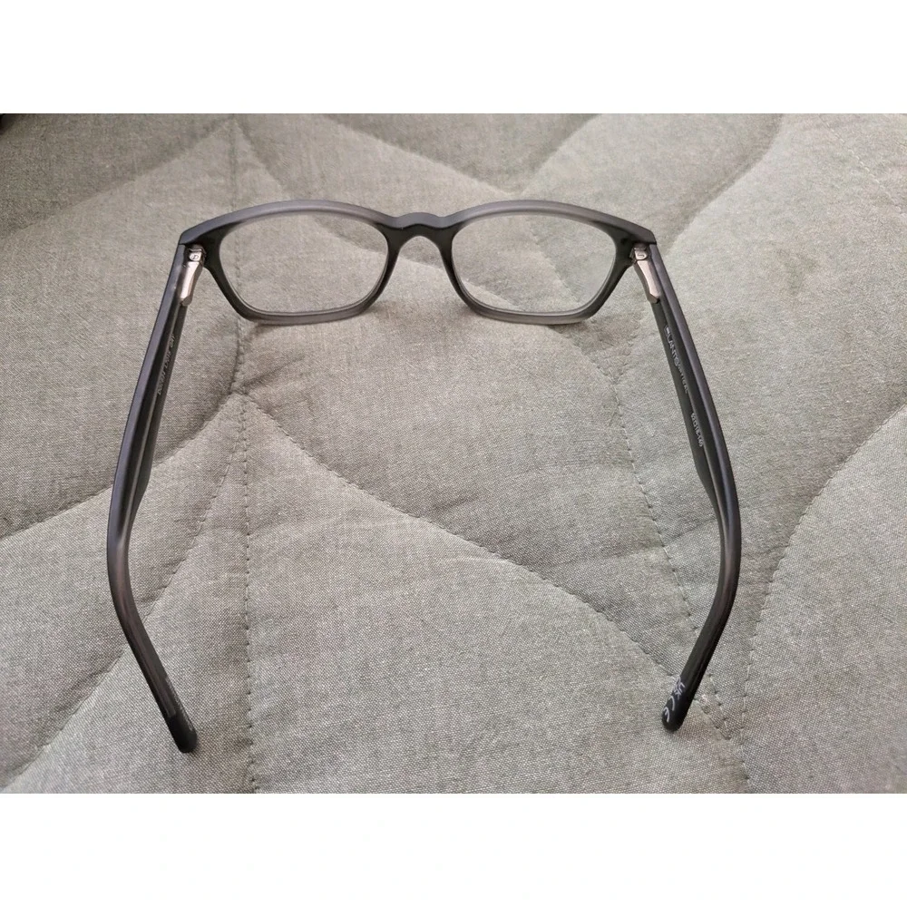 Lantis Optical Eyeglasses Frames Grey Rectangular DG0823 L7015 52-18-140 GRY